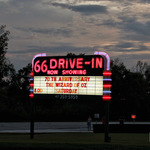 66 Drive-In Neon Sign